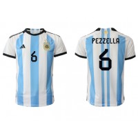 Argentina German Pezzella #6 Fotballklær Hjemmedrakt VM 2022 Kortermet